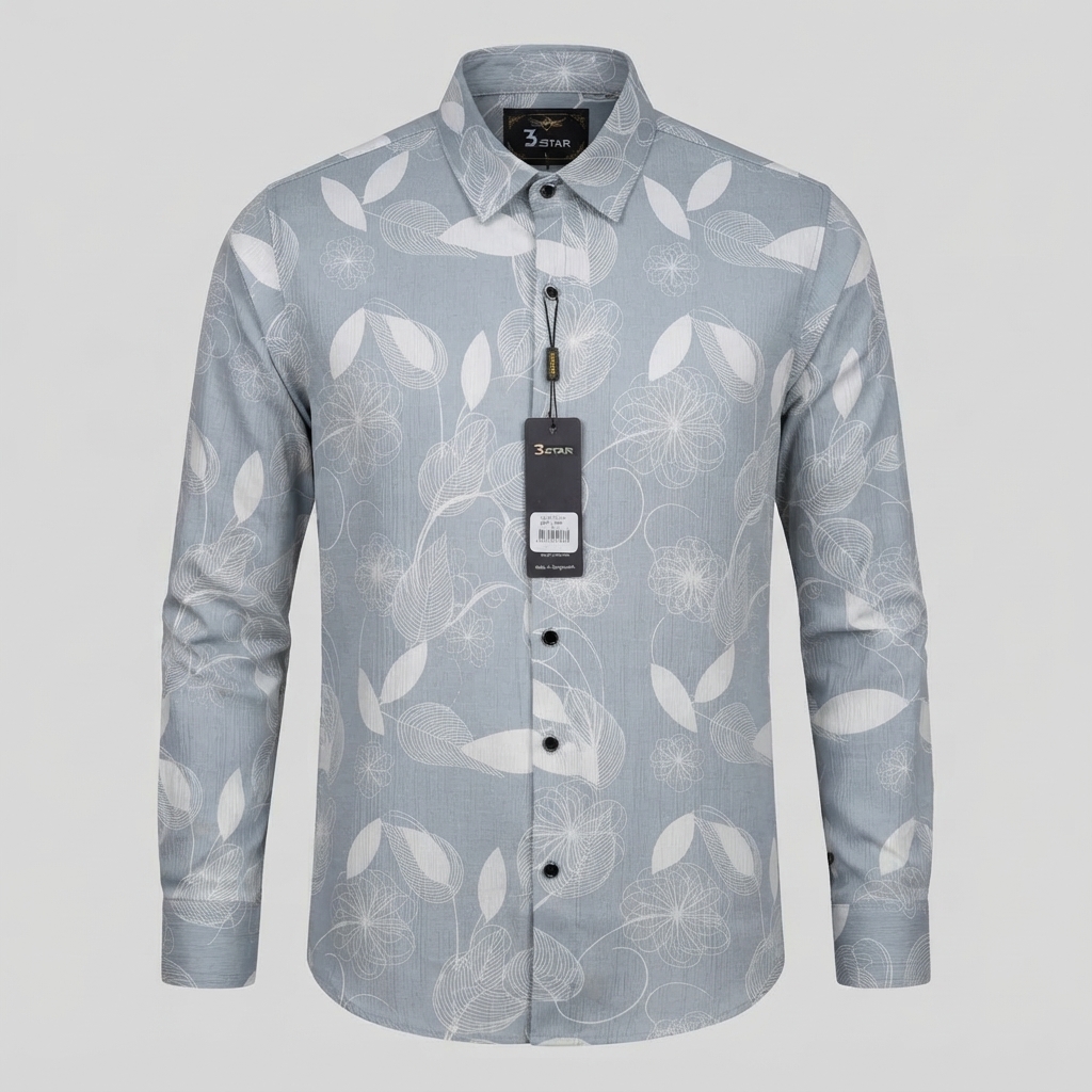Zafran Printed Full Sleeve Casual Shirt - GL0003